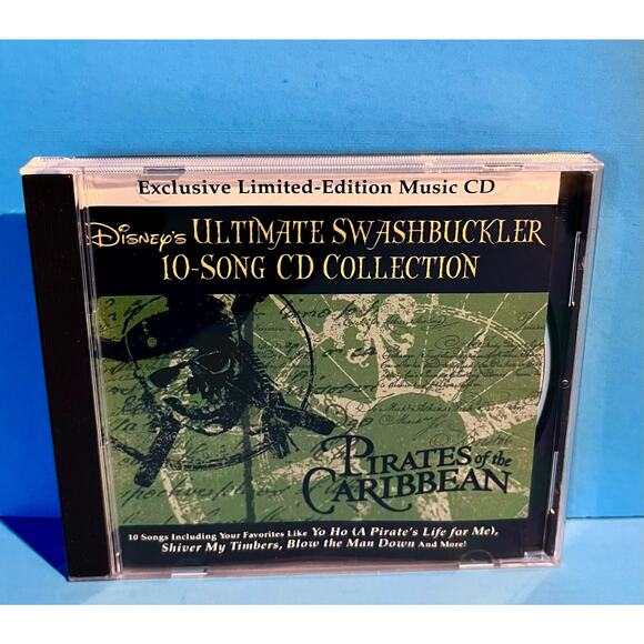 Disney’s Ultimate Swashbuckler CD Pirates of the Caribbean Limited Edition Album - Picture 1 of 6